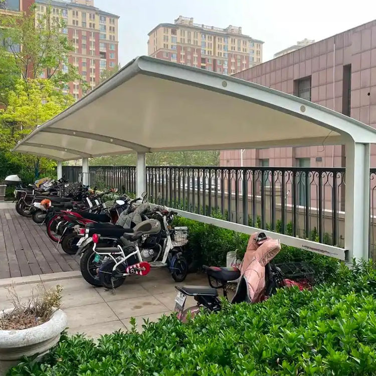 祁东县膜结构电动车棚